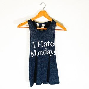 I hate mondays tank top